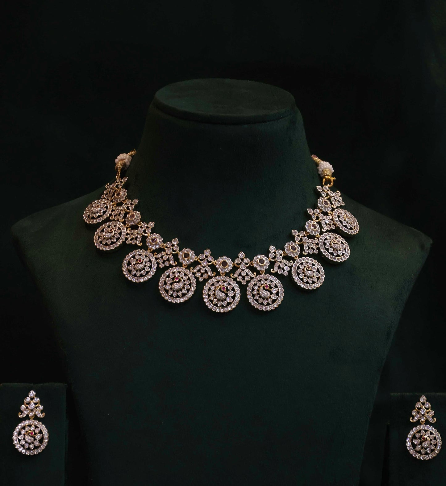 Diamond Finish Neckset