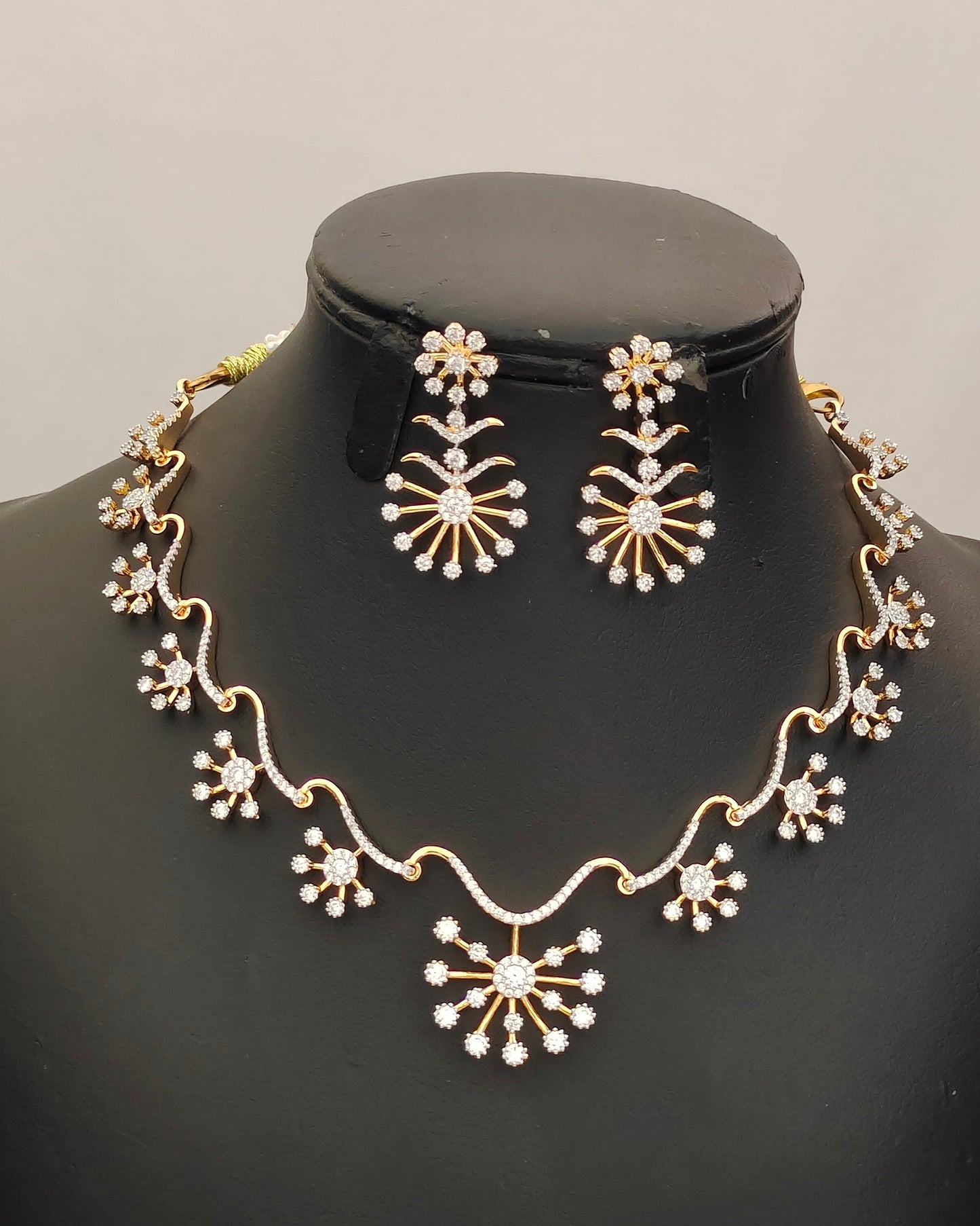 Diamond Finish Neckset