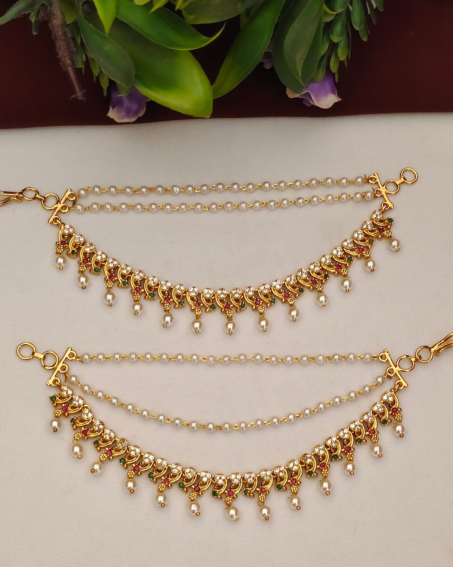 Gold Finish Ear Accessories