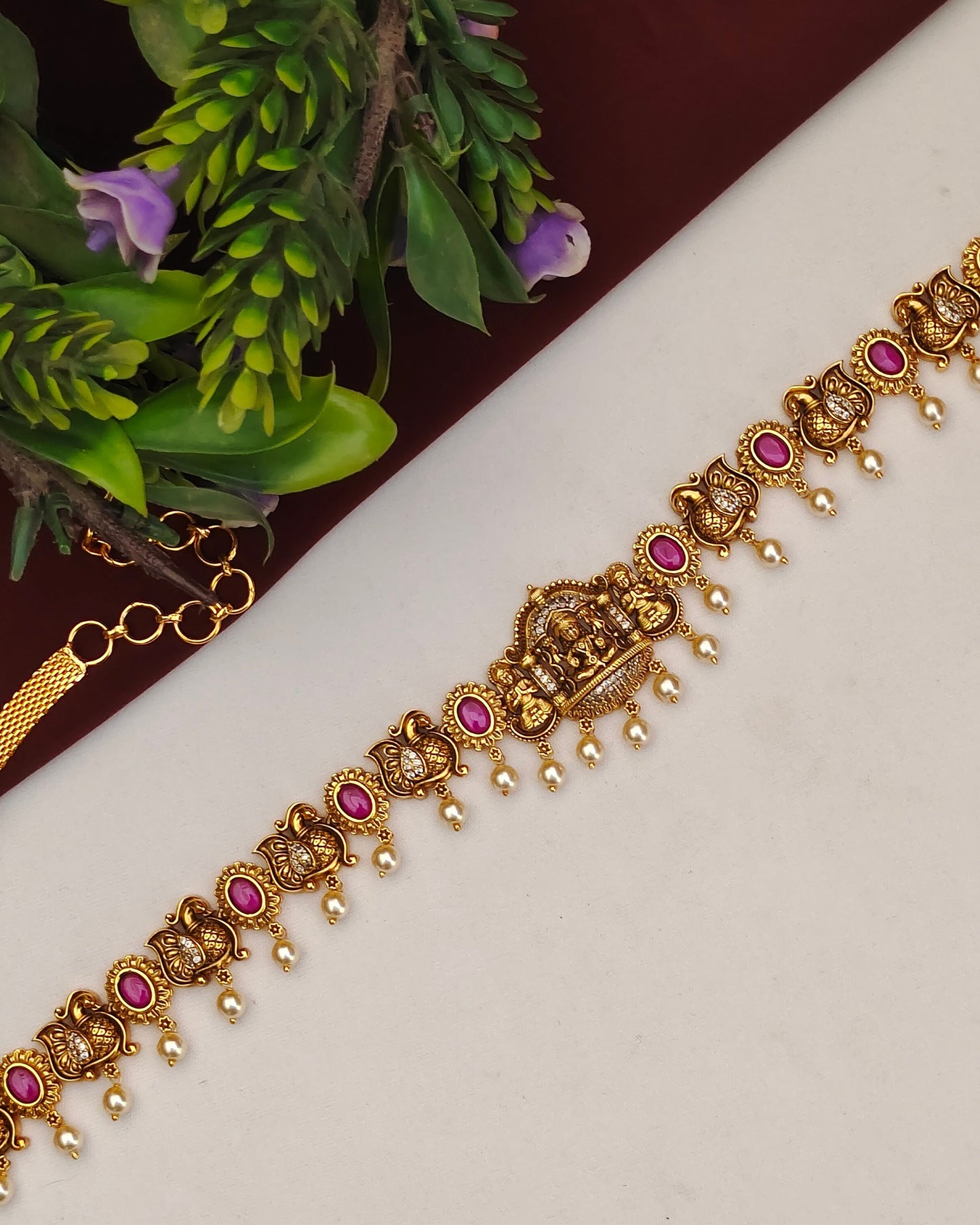 Antique Finish Hip Chain
