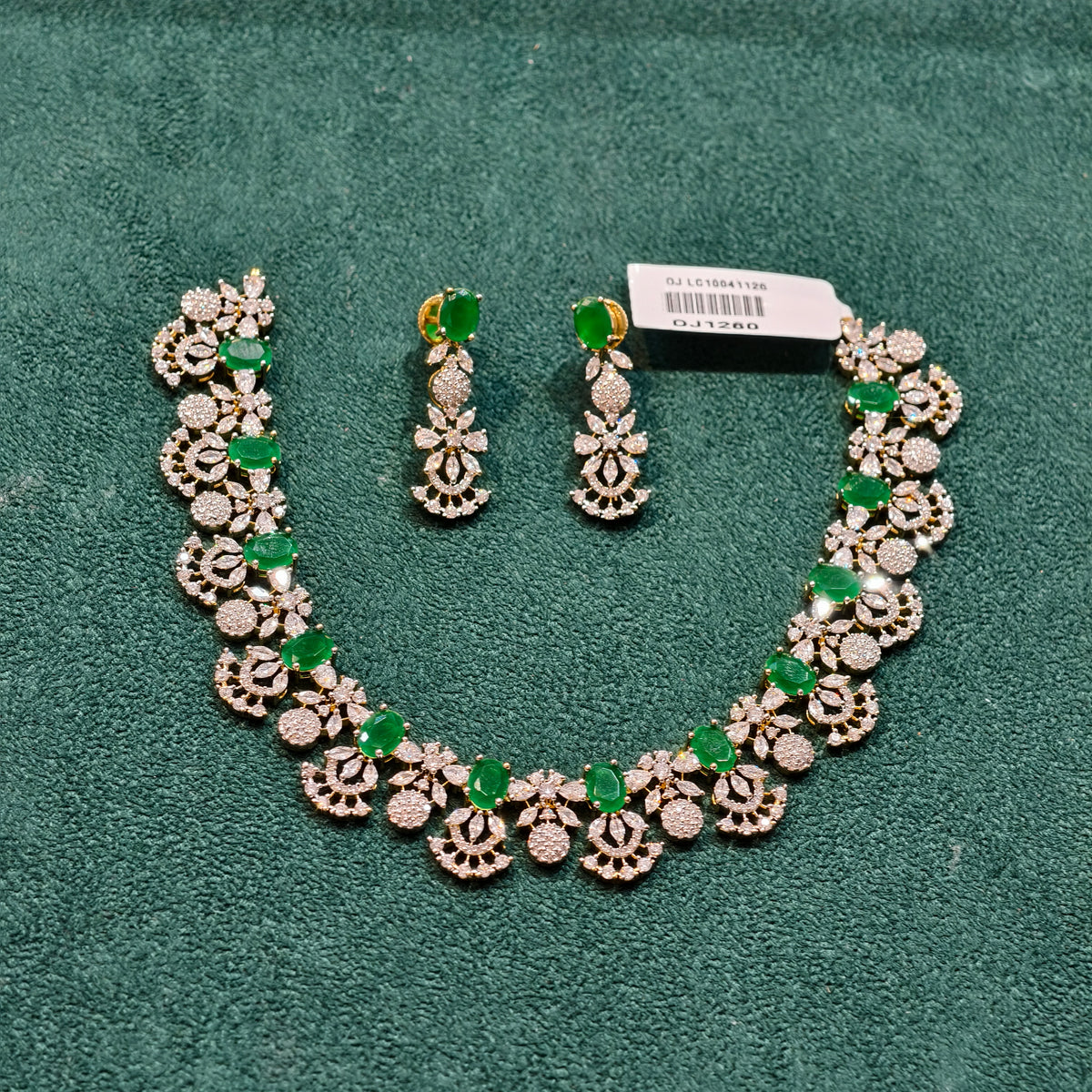Diamond polish Neckset