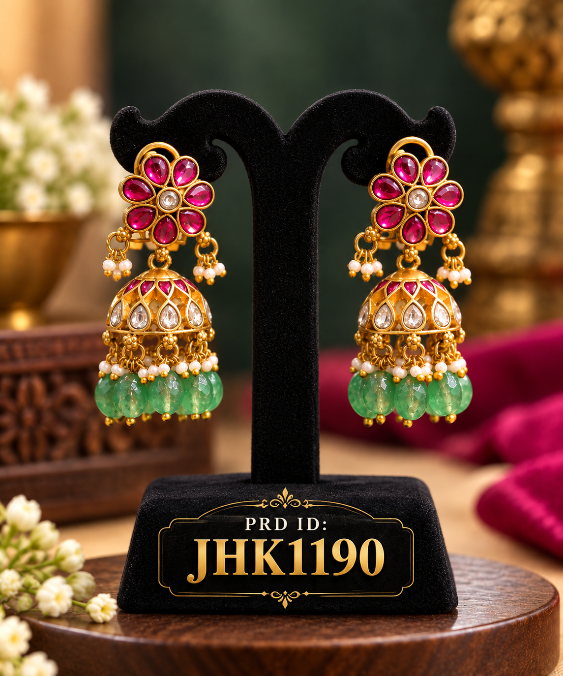 JADAUKUNDAN JHUMKAS