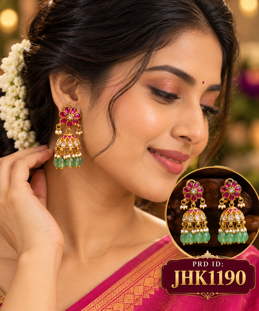JADAUKUNDAN JHUMKAS