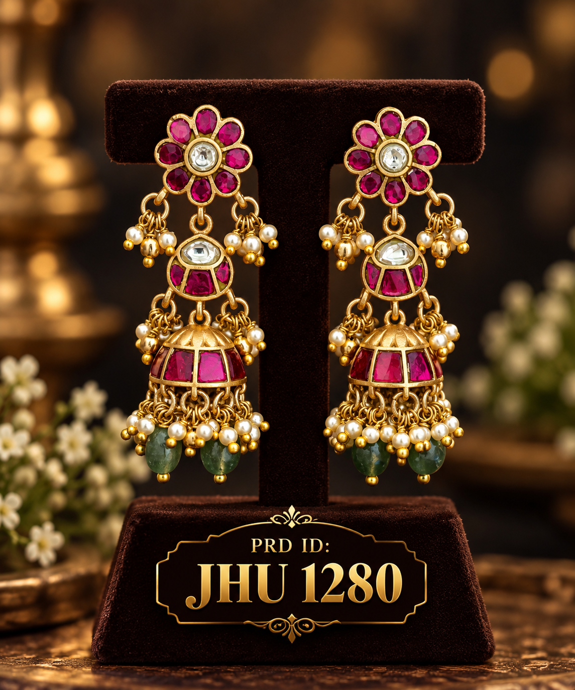 JADAUKUNDAN JHUMKAS
