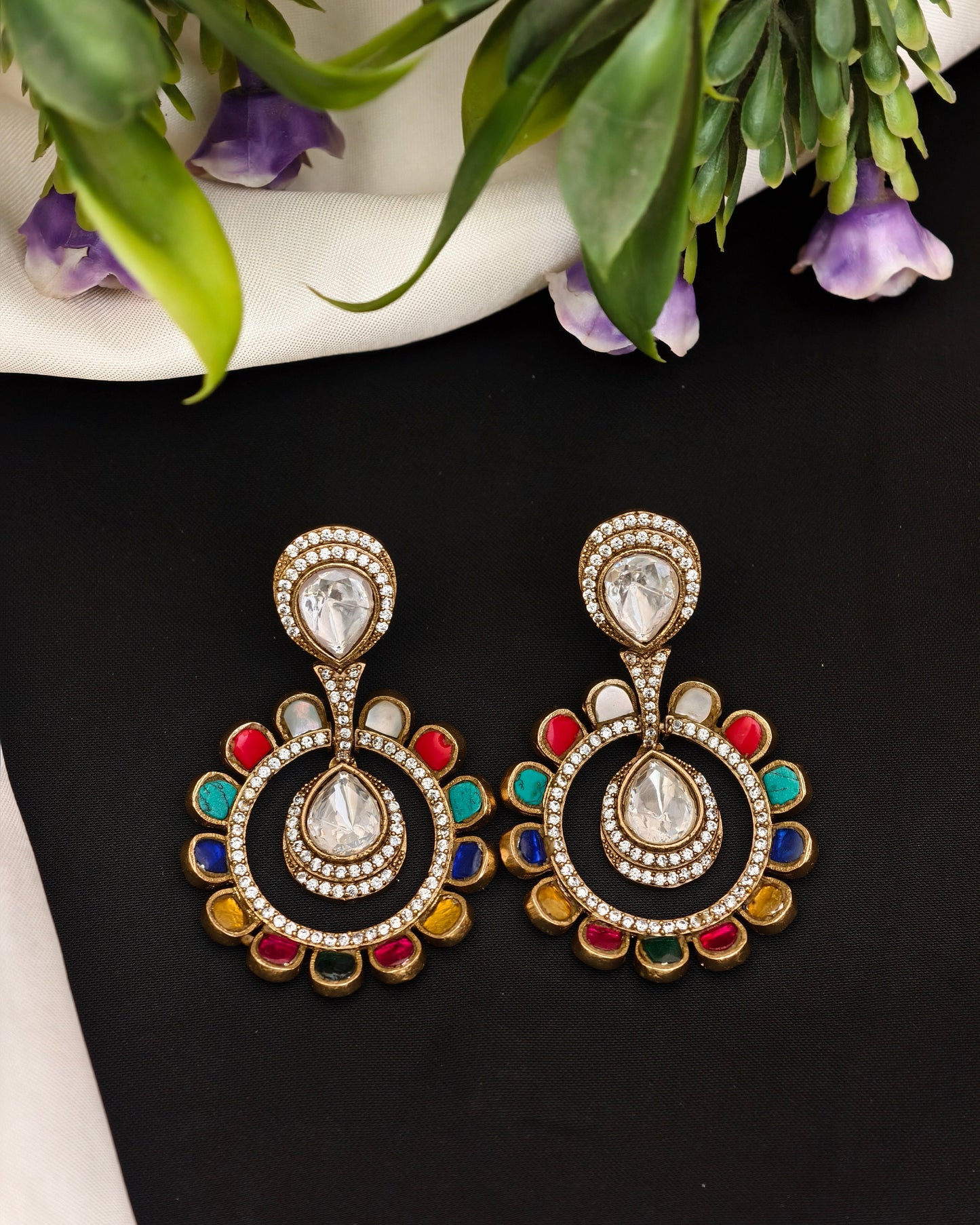 Kundan Earrings