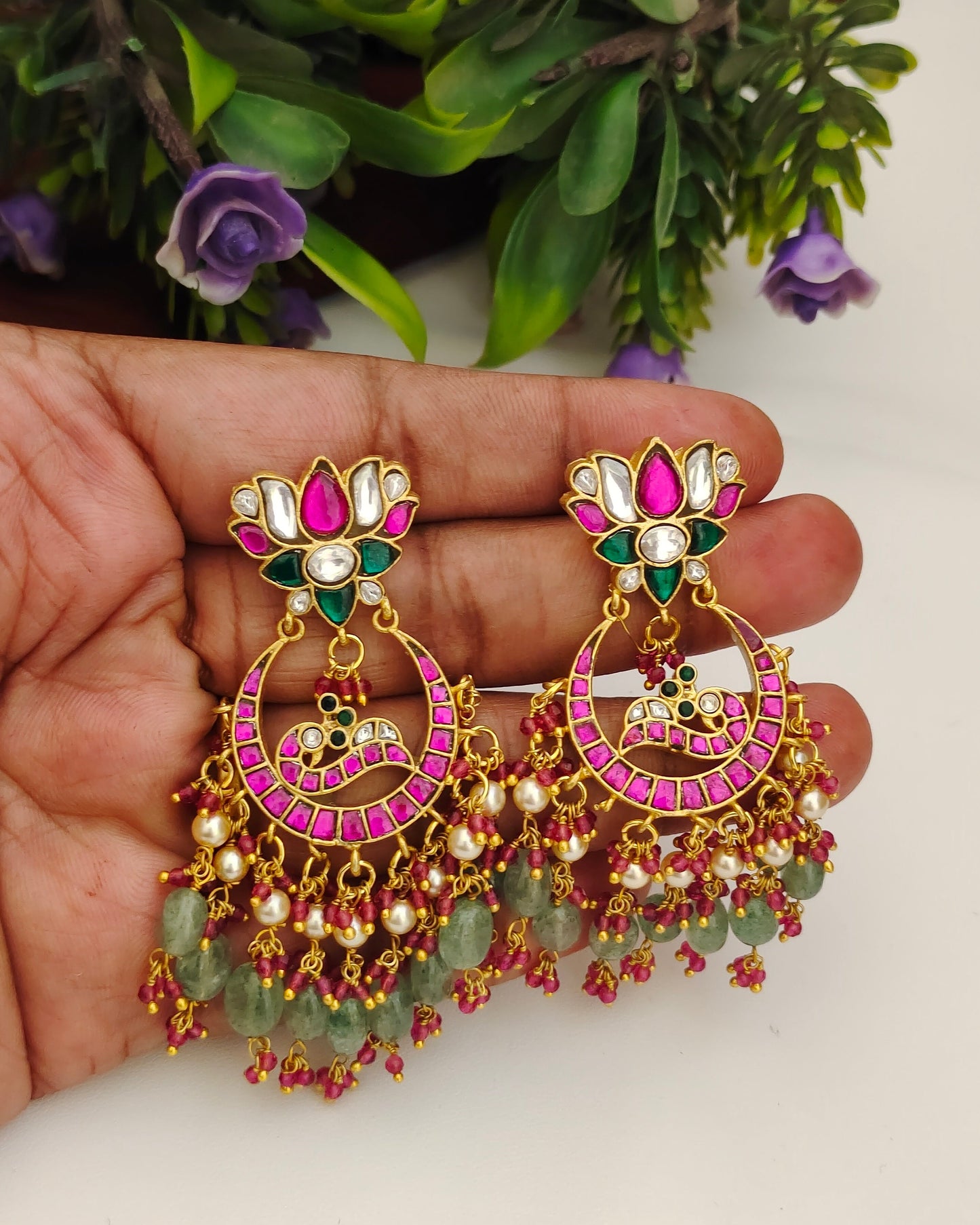 Jadau Kundan Earrings