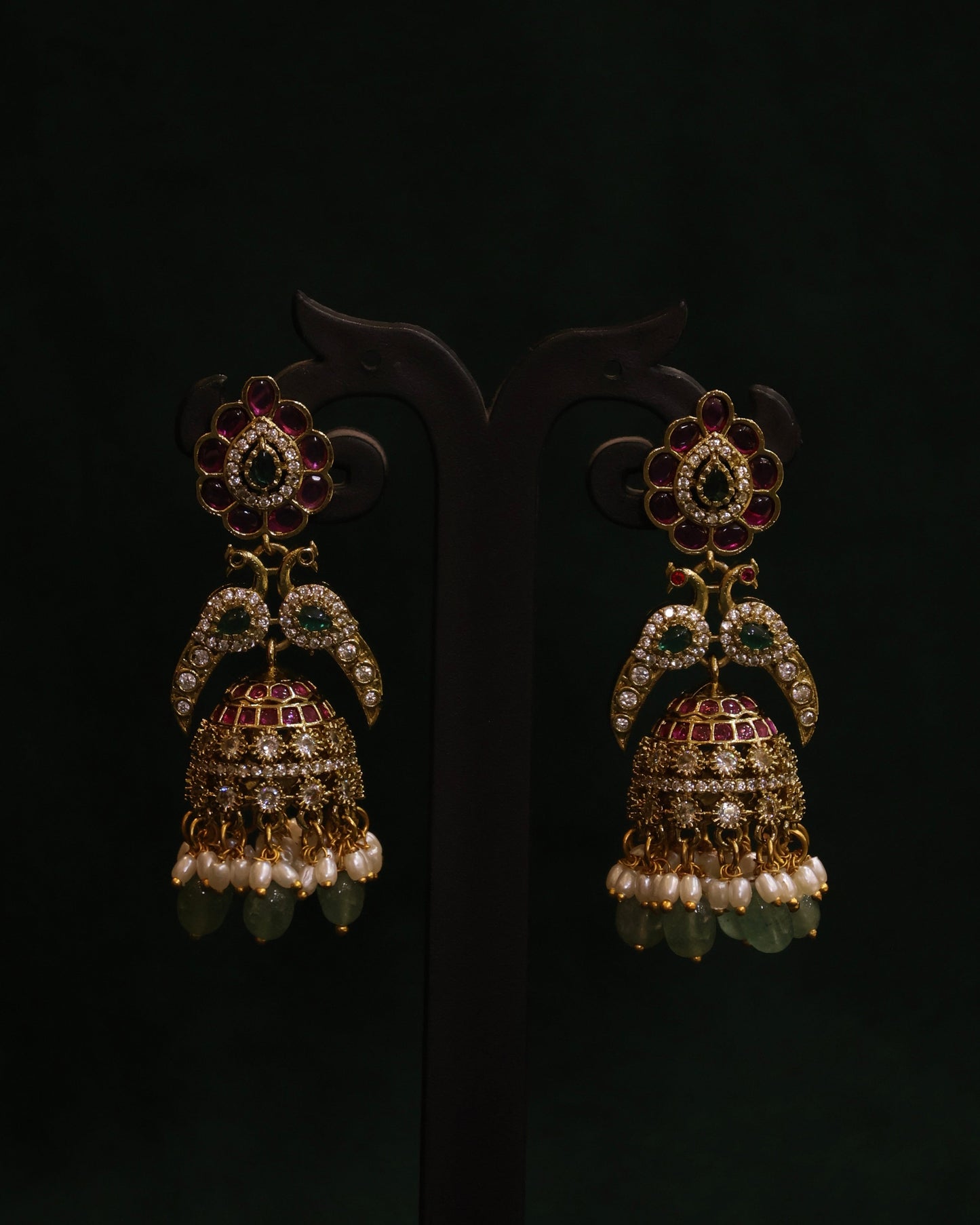 Victorian Finish Jhumkas