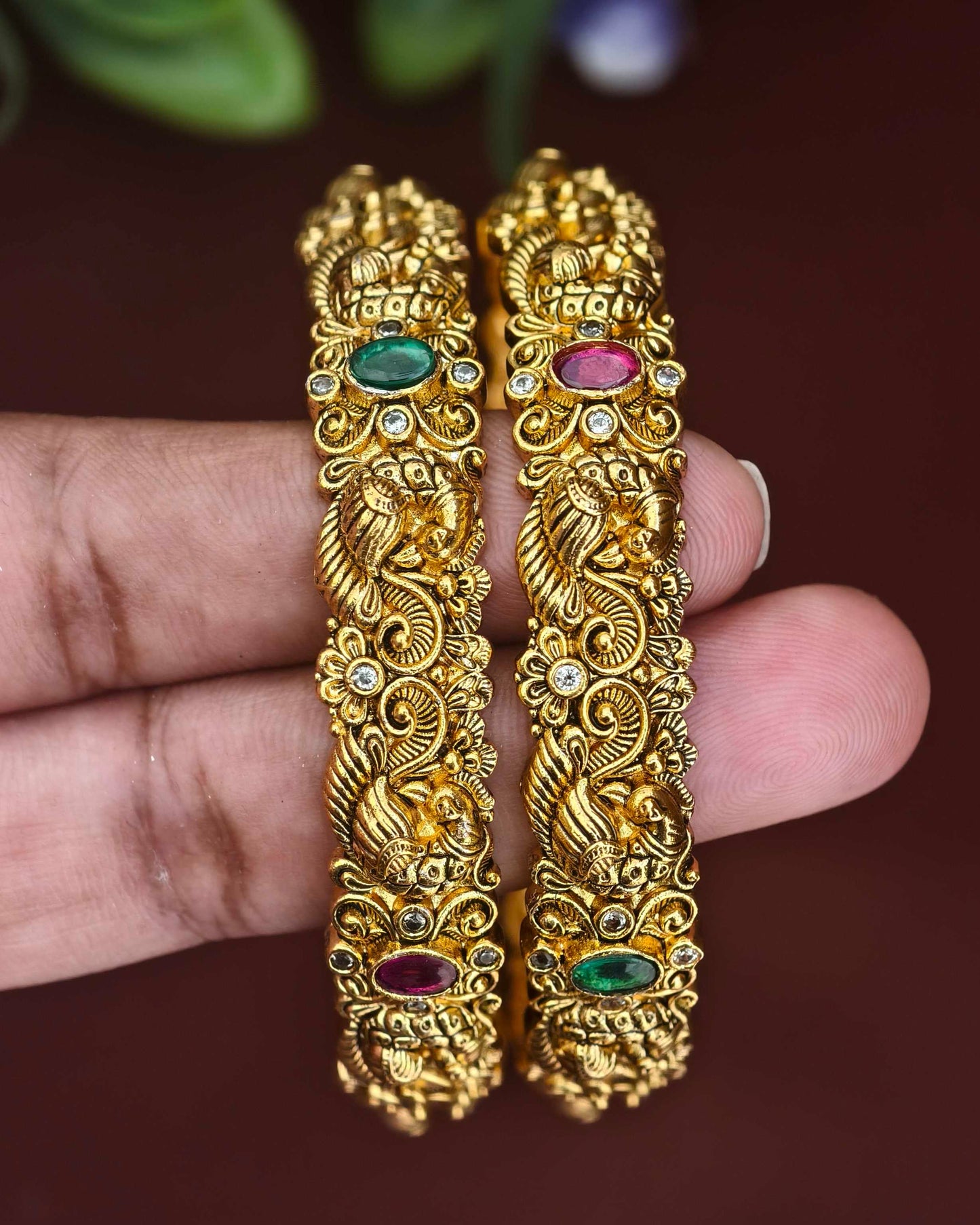 Antique Finish Bangles