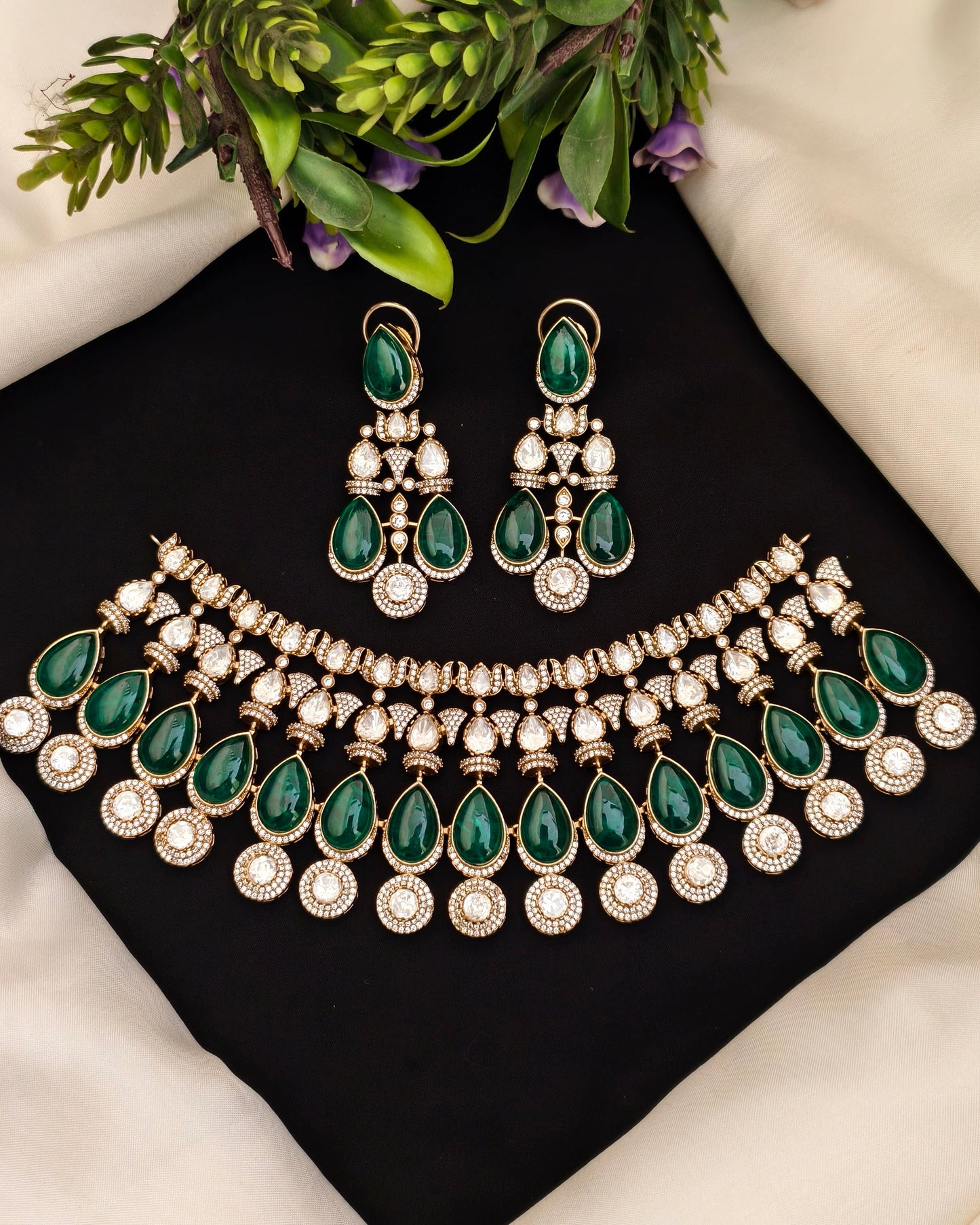 Moissanite Neckset