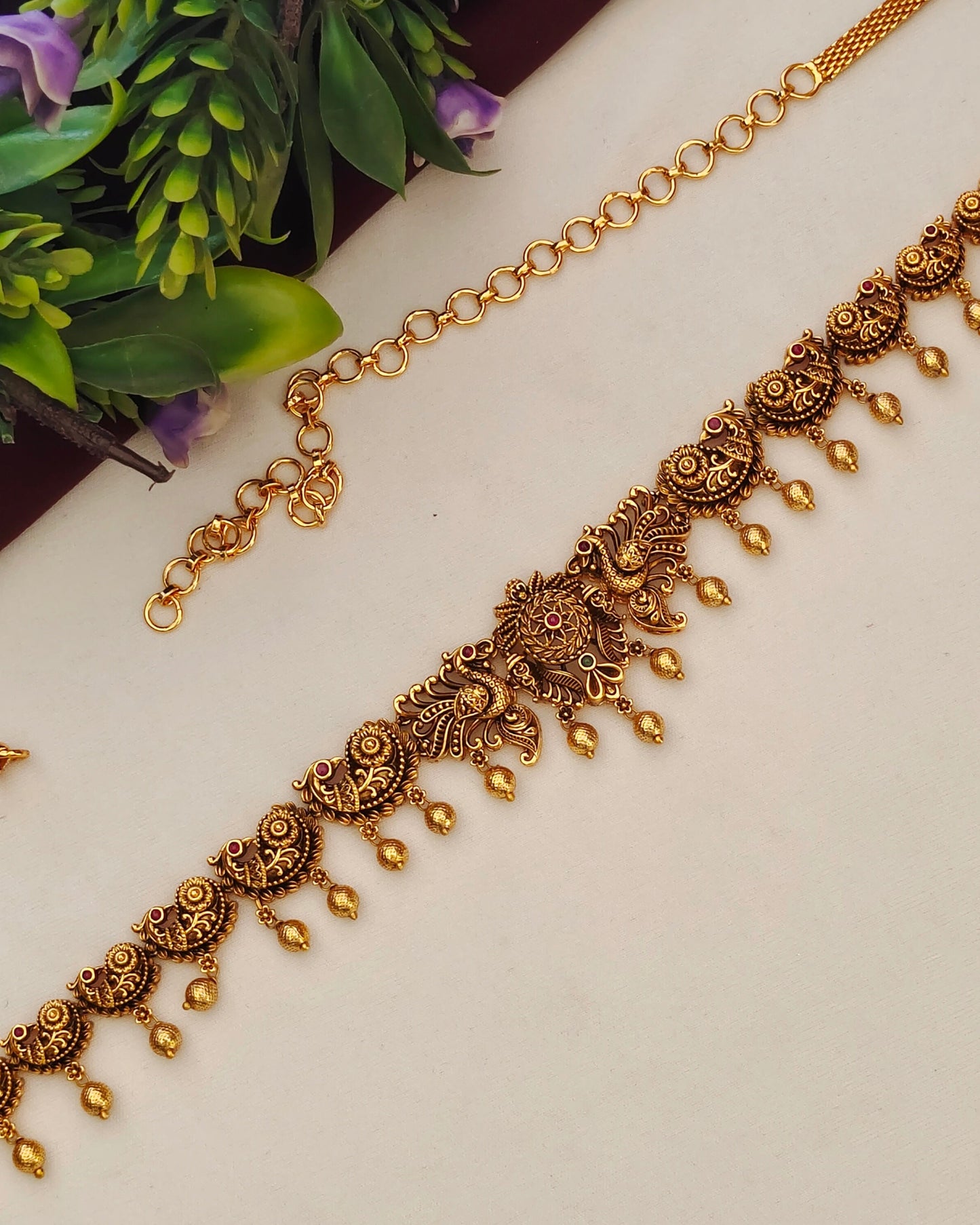 Antique Finish Hip Chain