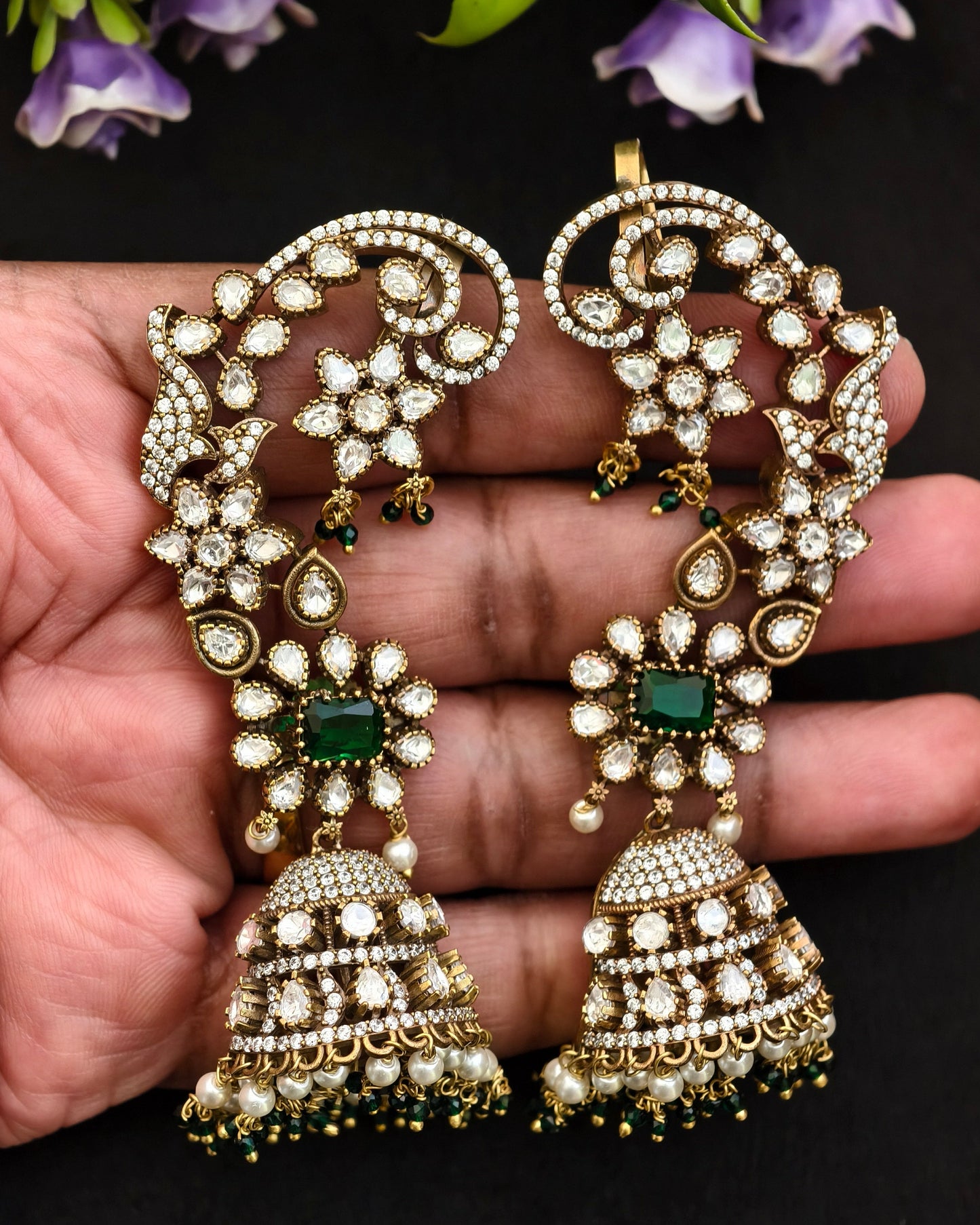 Victorian Finish Ear Cuffs