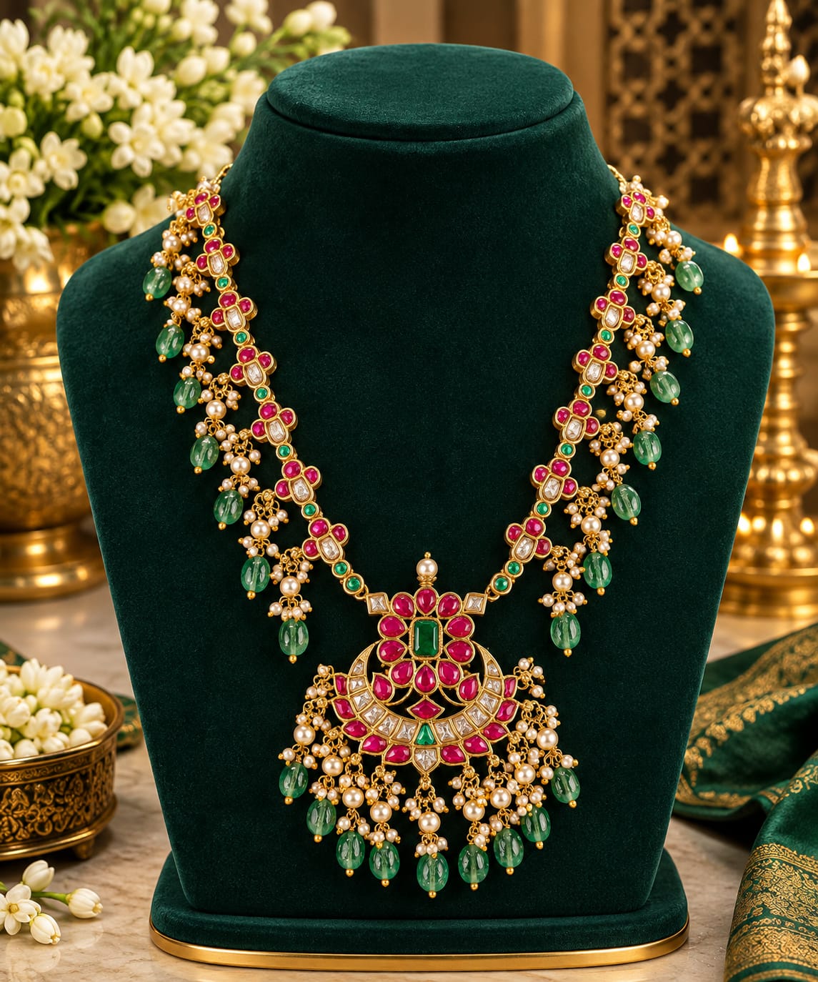 Jadaukundan neckset