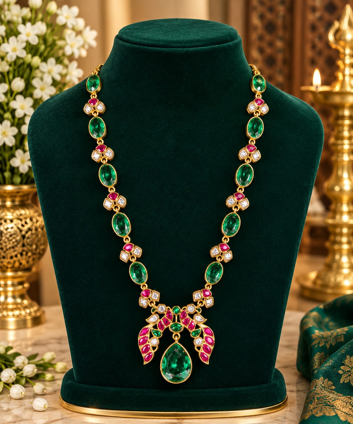 Jadaukundan neckset
