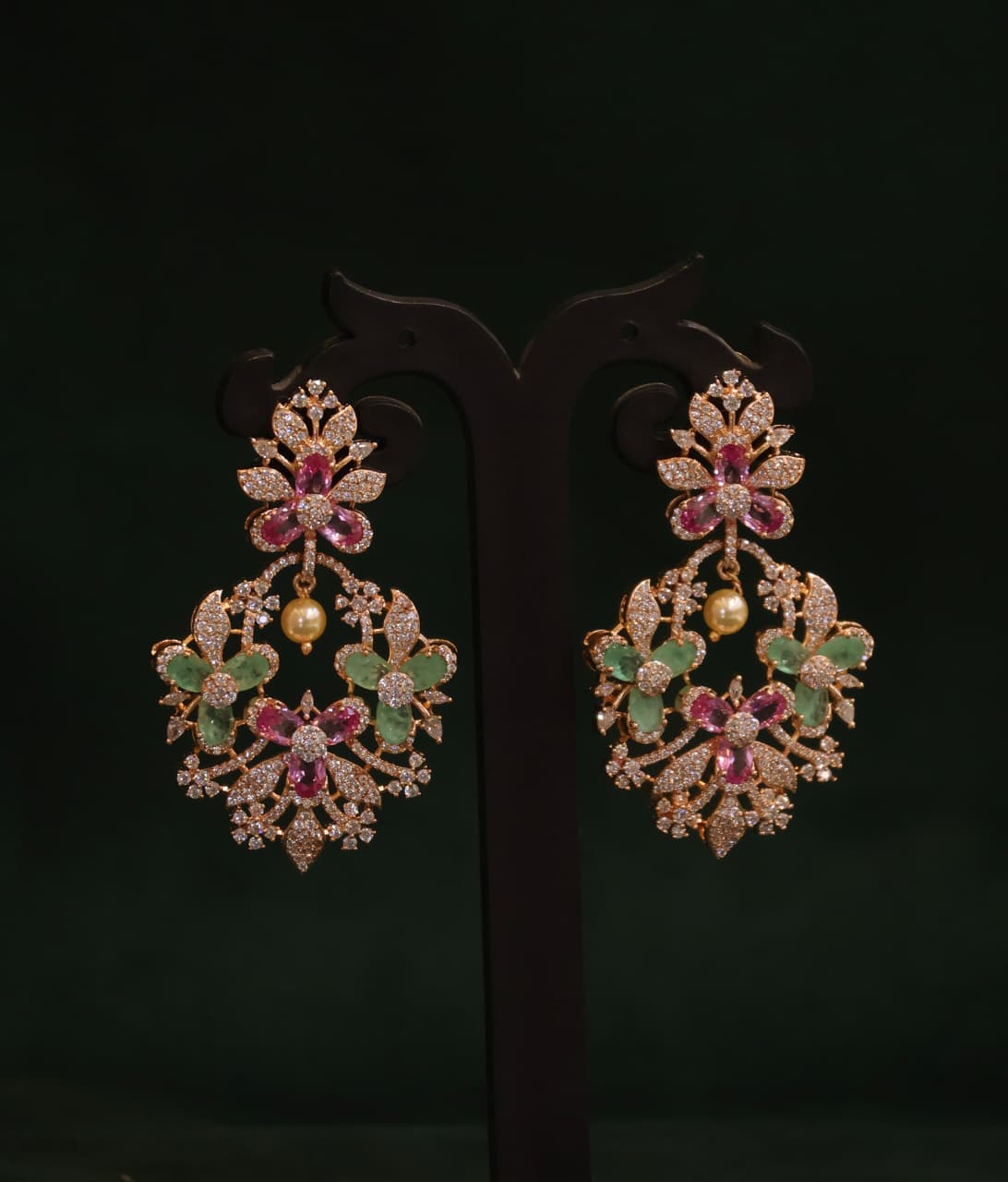 Carat polish earrings