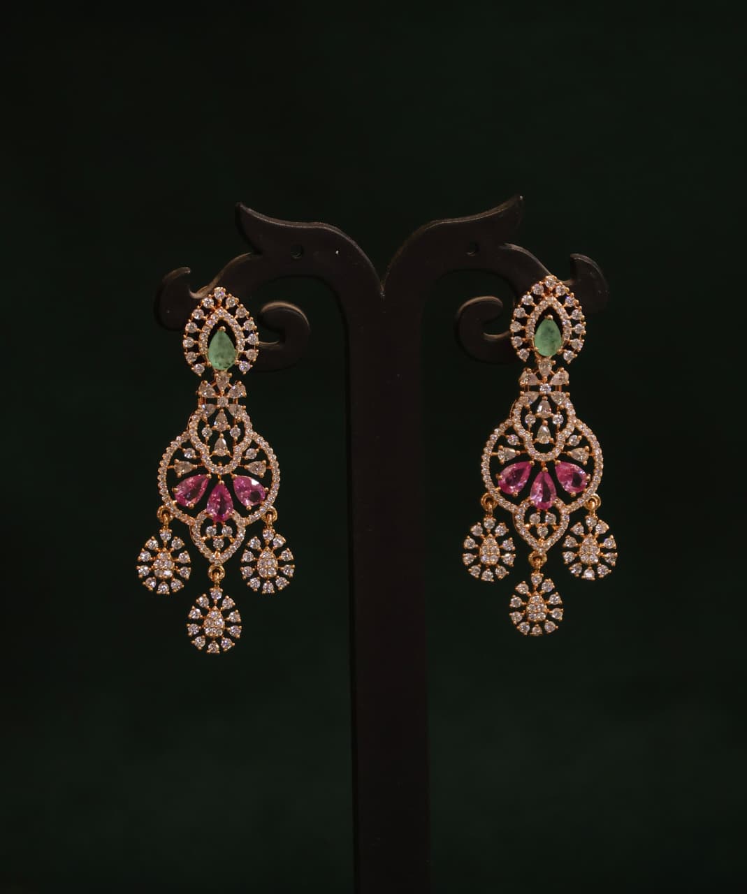 Carat polish earrings
