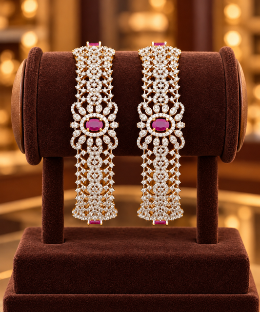 Diamond polish Bangles