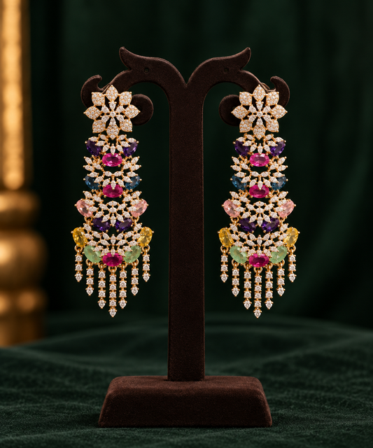 Carat polish earrings