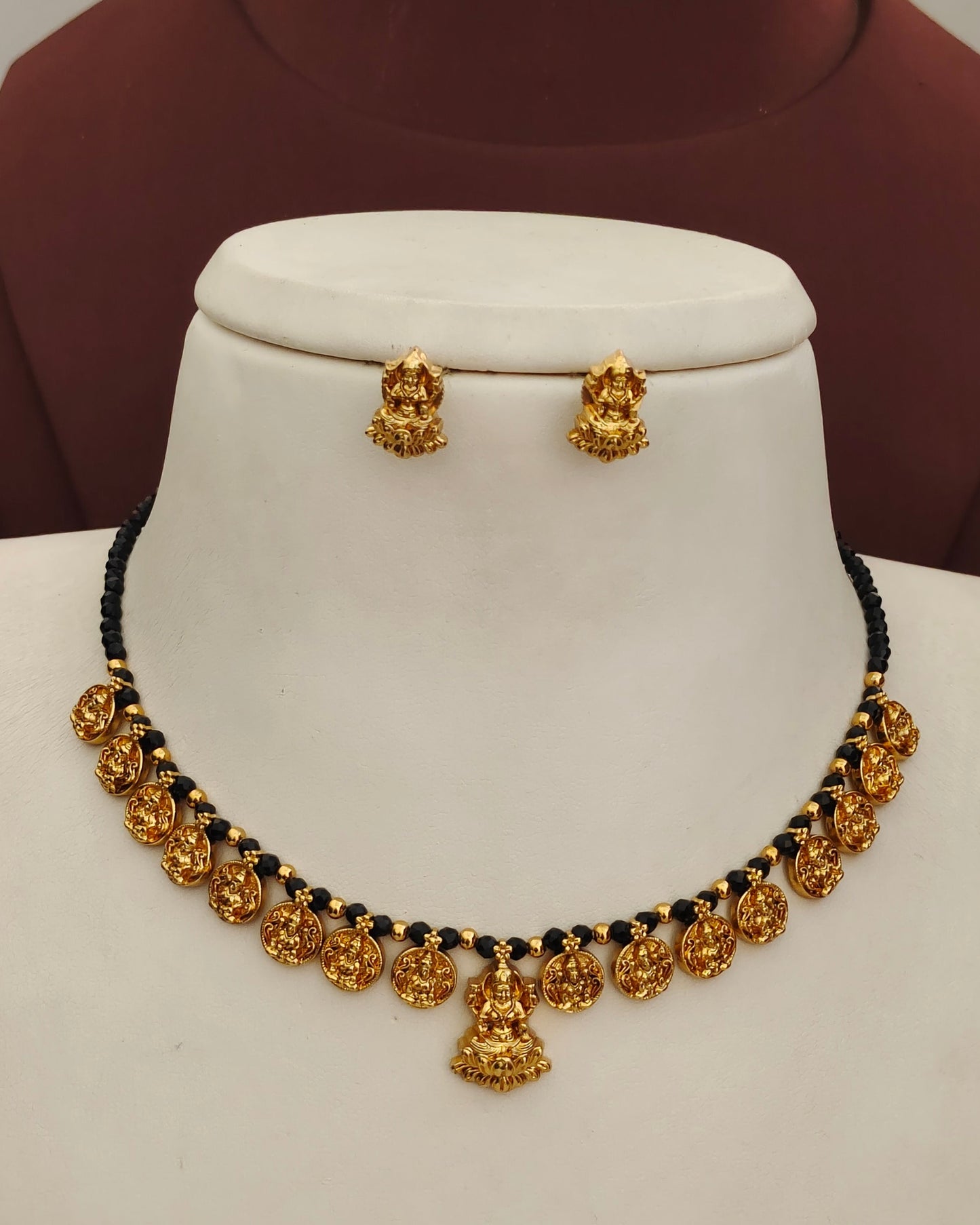Antique Finish Black Bead