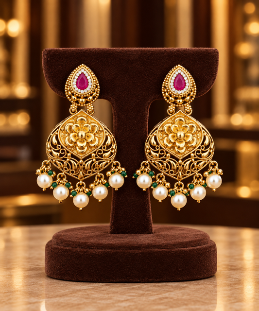 Jadaukundan Earrings