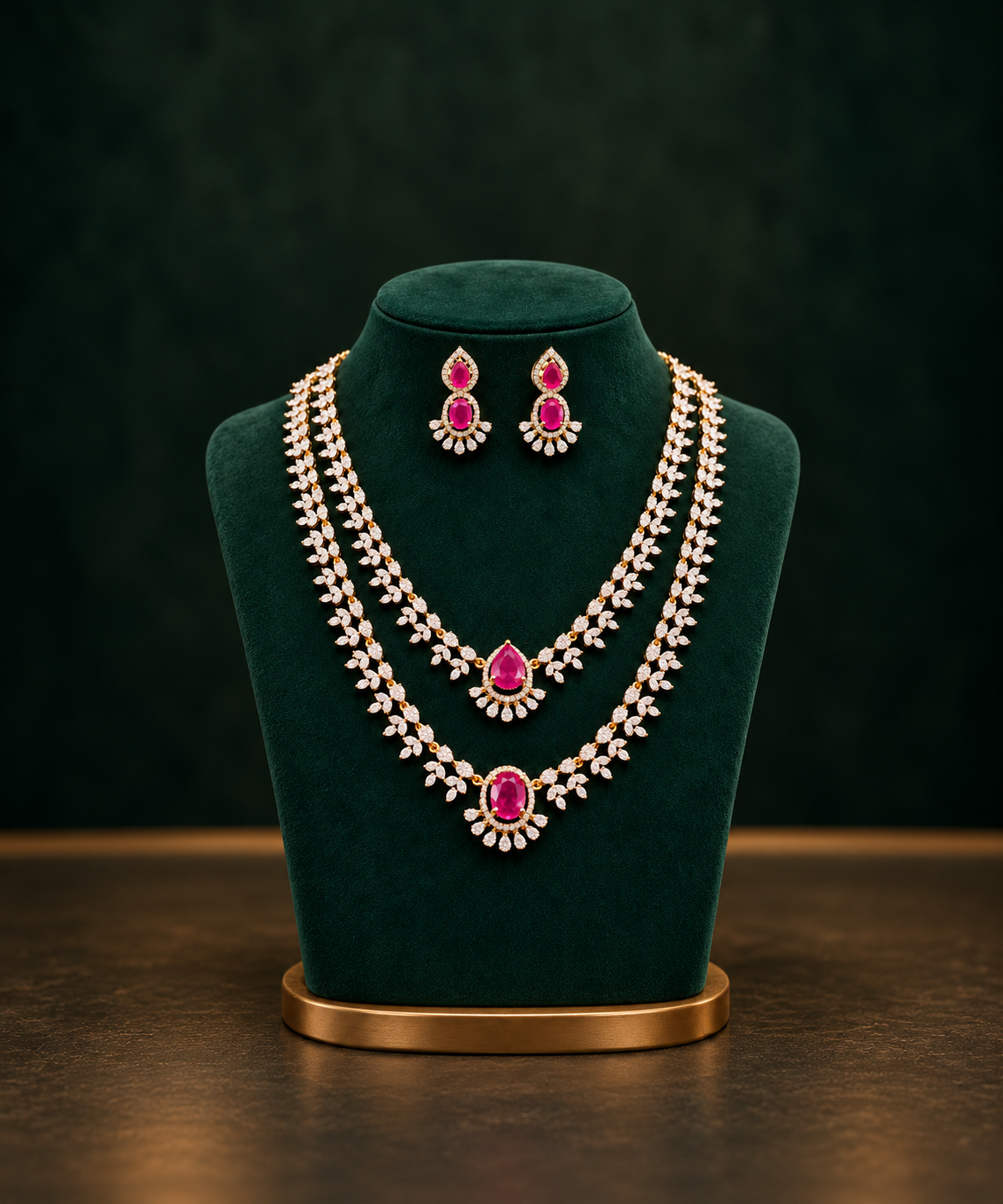 Daimondpolish Neckset
