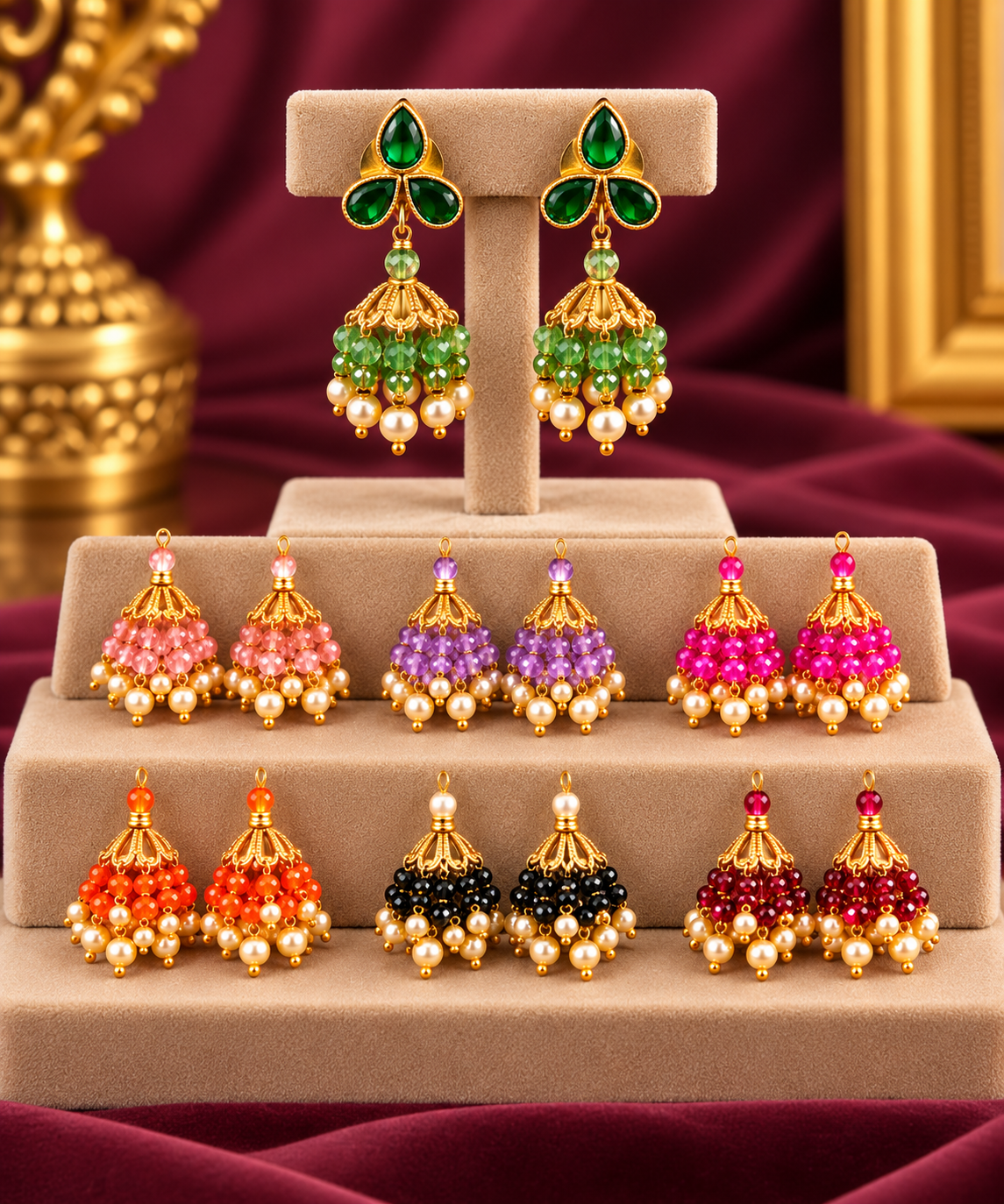 Changeable earrings