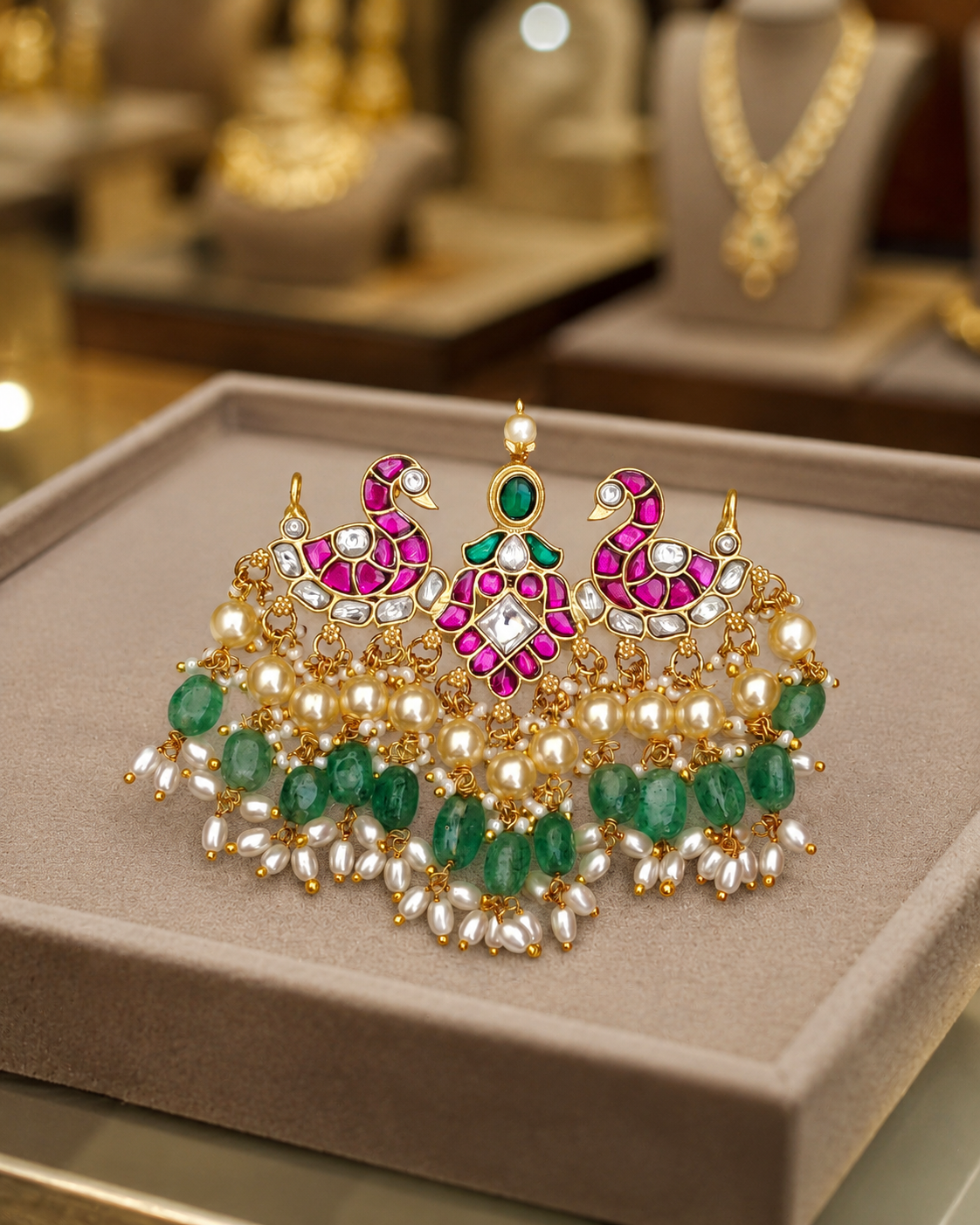 Kundan Pendant