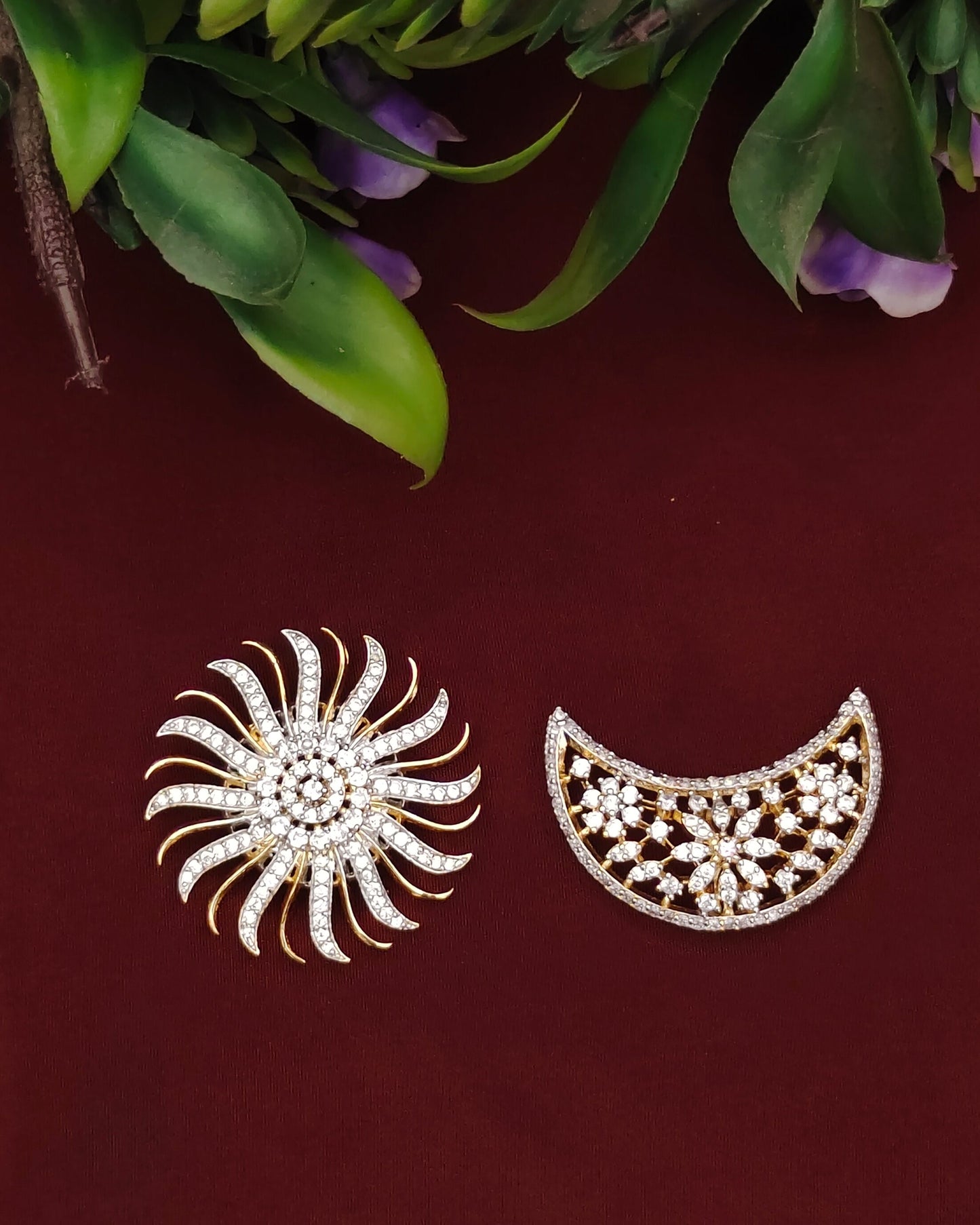 Diamond Finish Hair Accessories