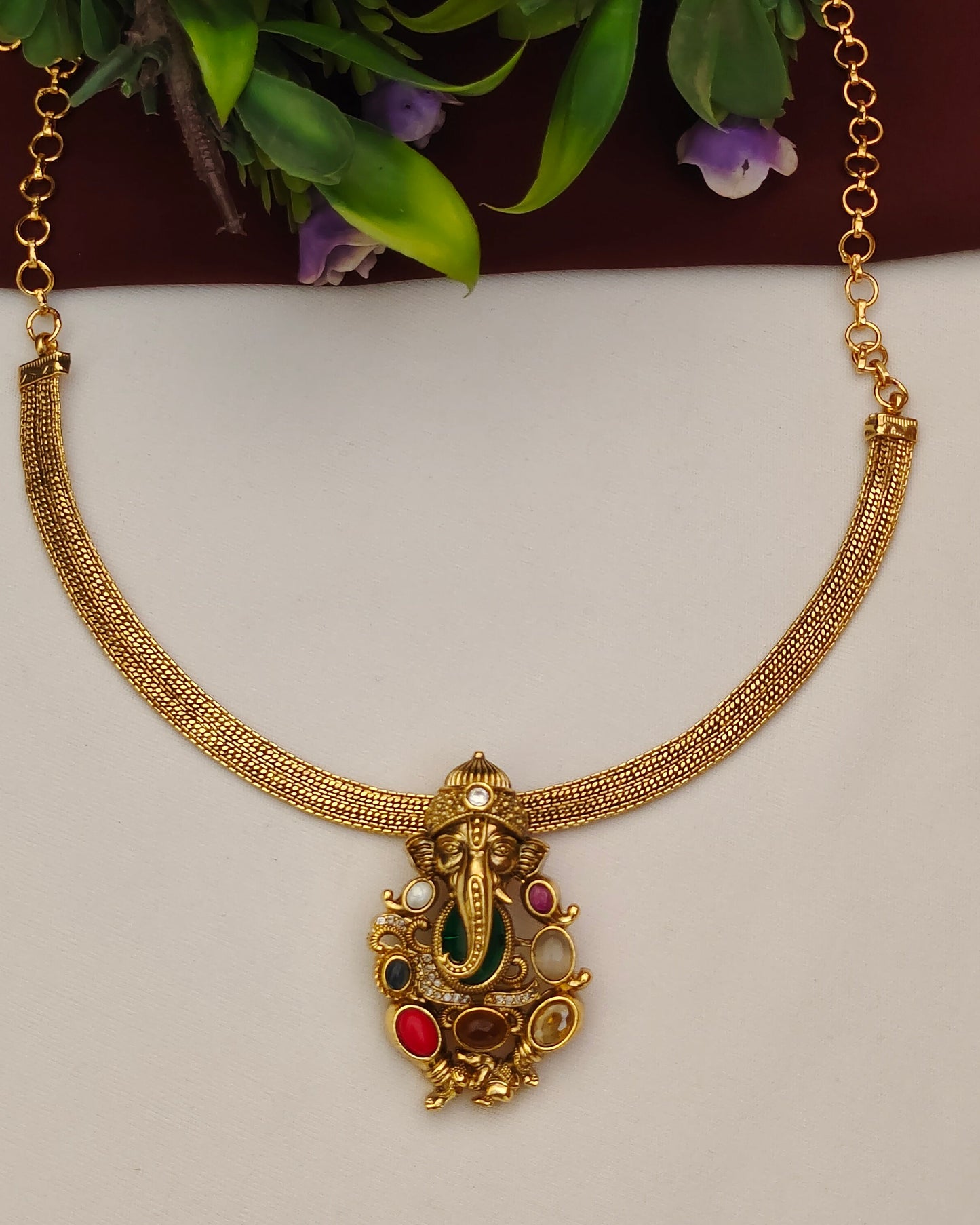 Antique Finish Naun Chain