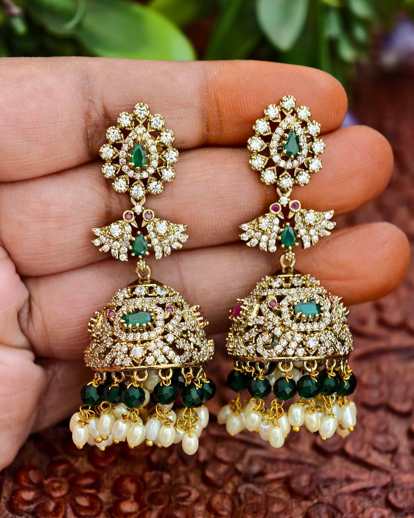 Victorian Jhumkas